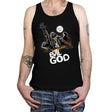 The Evil God - Tanktop Tanktop RIPT Apparel X-Small / Black