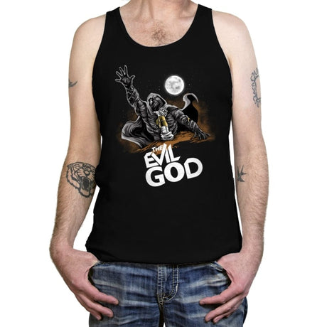 The Evil God - Tanktop Tanktop RIPT Apparel X-Small / Black