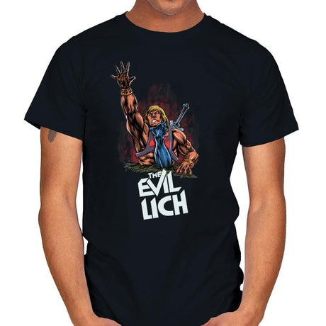 The Evil Lich - Mens T-Shirts RIPT Apparel Small / Black
