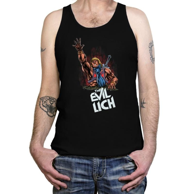 The Evil Lich - Tanktop Tanktop RIPT Apparel X-Small / Black