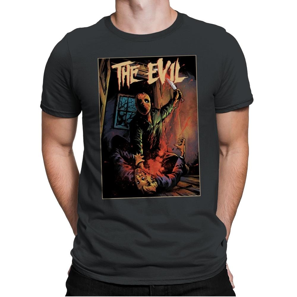 The Evil - Mens Premium T-Shirts RIPT Apparel Small / Heavy Metal