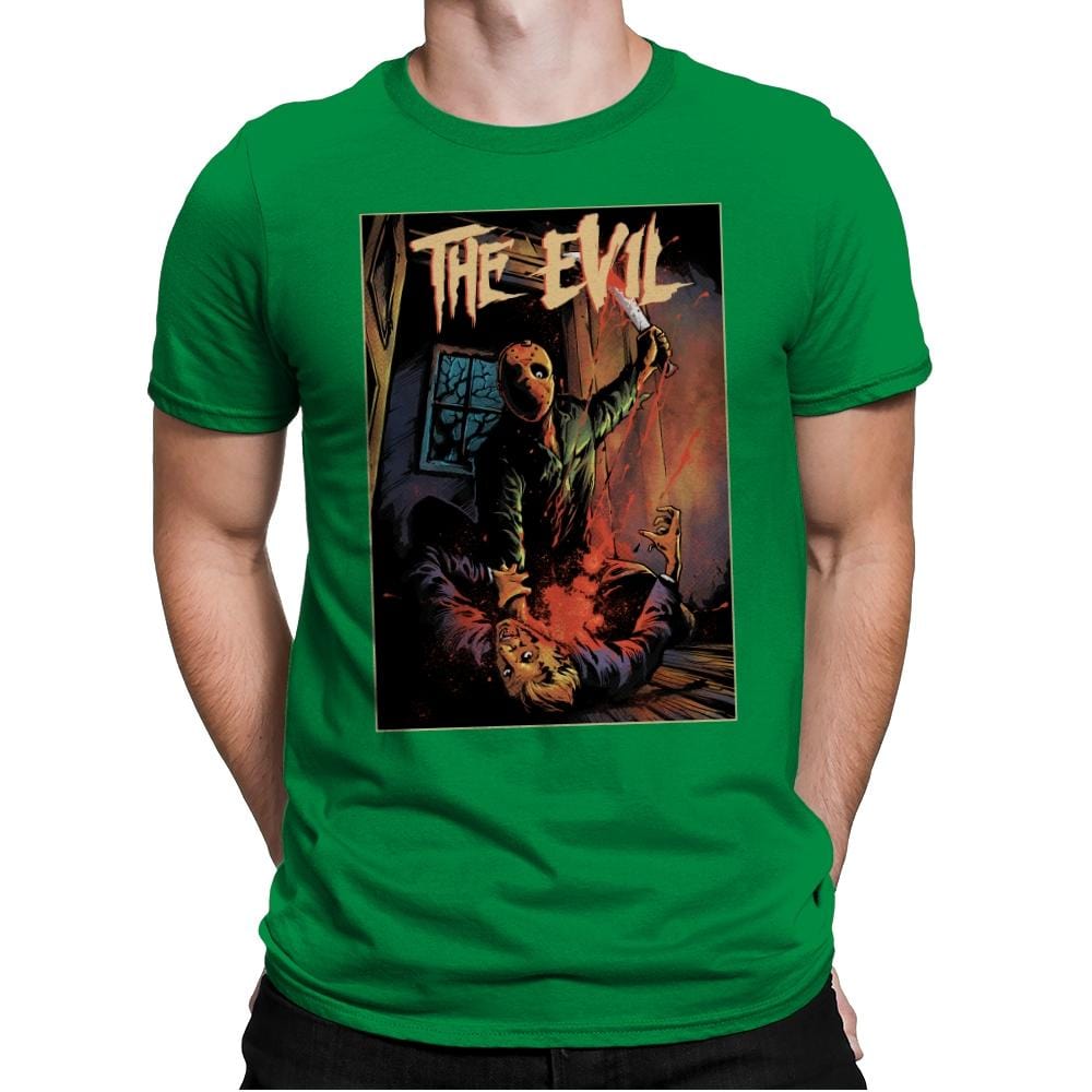 The Evil - Mens Premium T-Shirts RIPT Apparel Small / Kelly