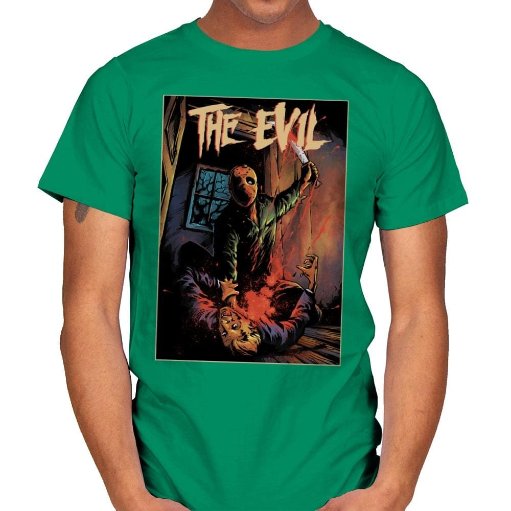 The Evil - Mens T-Shirts RIPT Apparel Small / Kelly