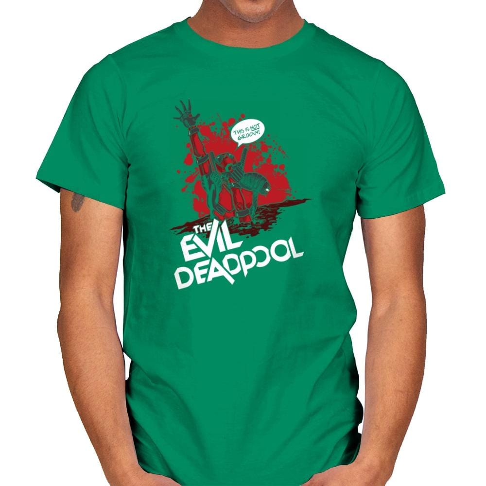 The Evil Mercenary Exclusive - Mens T-Shirts RIPT Apparel Small / Kelly Green