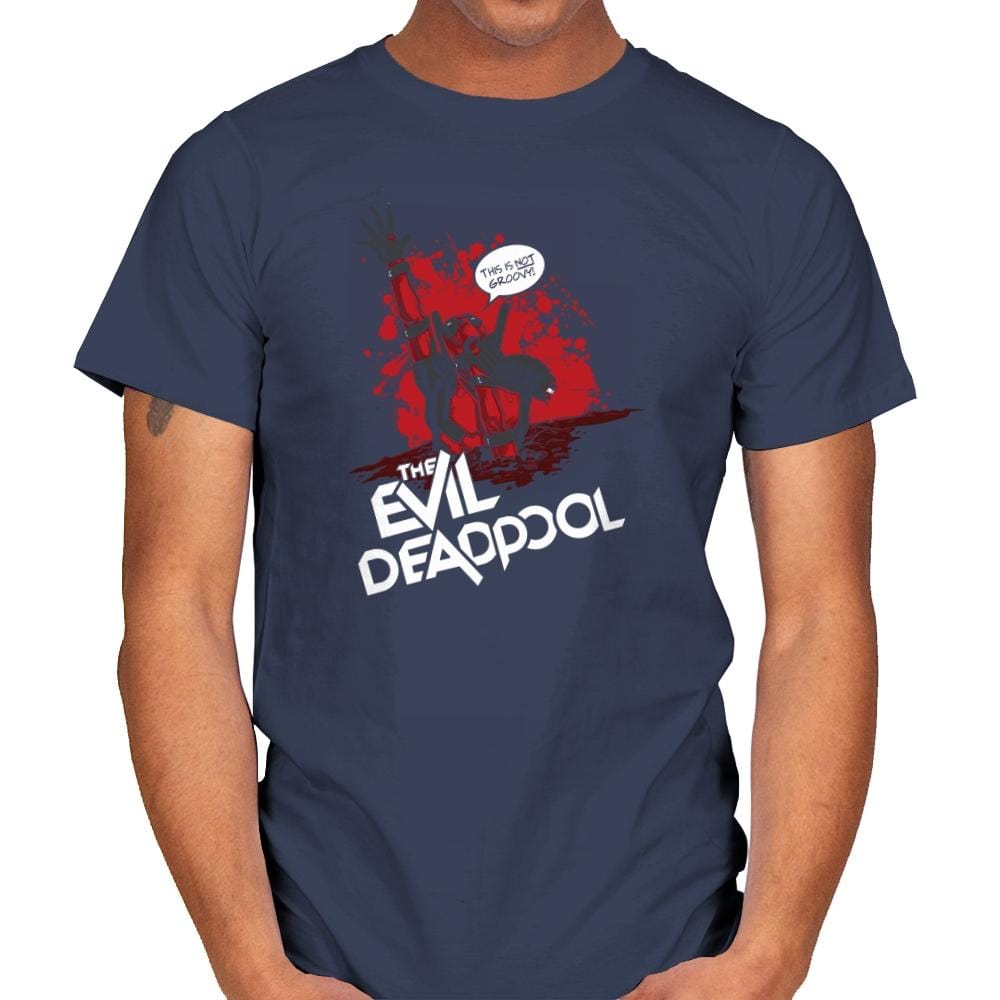 The Evil Mercenary Exclusive - Mens T-Shirts RIPT Apparel Small / Navy