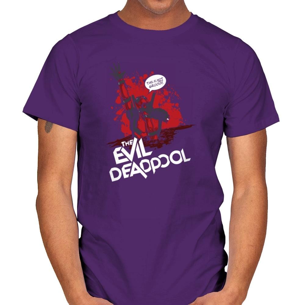 The Evil Mercenary Exclusive - Mens T-Shirts RIPT Apparel Small / Purple