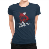 The Evil Mercenary Exclusive - Womens Premium T-Shirts RIPT Apparel Small / Midnight Navy