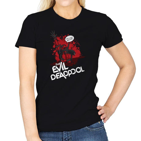 The Evil Mercenary Exclusive - Womens T-Shirts RIPT Apparel Small / Black