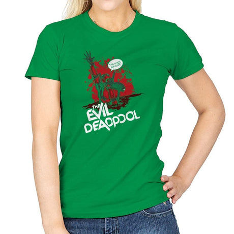 The Evil Mercenary Exclusive - Womens T-Shirts RIPT Apparel Small / Irish Green