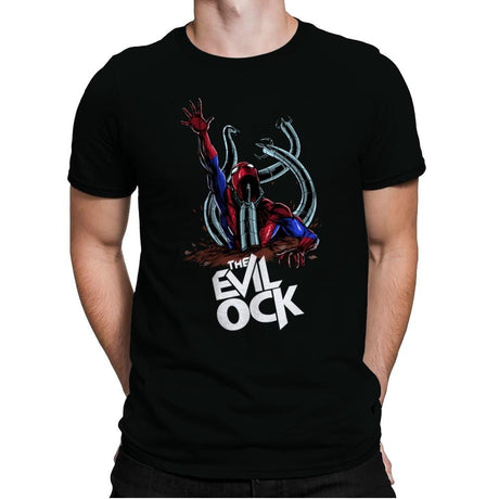The Evil Ock - Mens Premium T-Shirts RIPT Apparel Small / Black