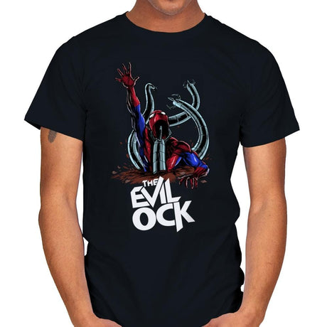 The Evil Ock - Mens T-Shirts RIPT Apparel Small / Black