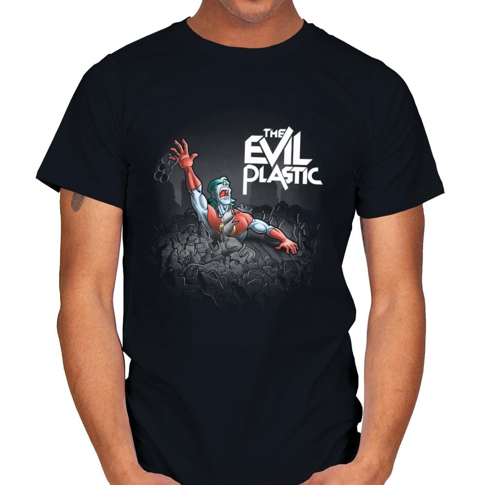 The Evil Plastic - Mens T-Shirts RIPT Apparel Small / Black