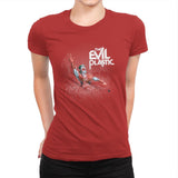 The Evil Plastic - Womens Premium T-Shirts RIPT Apparel Small / Red