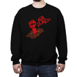 The Evil Punch - Crew Neck Sweatshirt Crew Neck Sweatshirt RIPT Apparel Small / Black