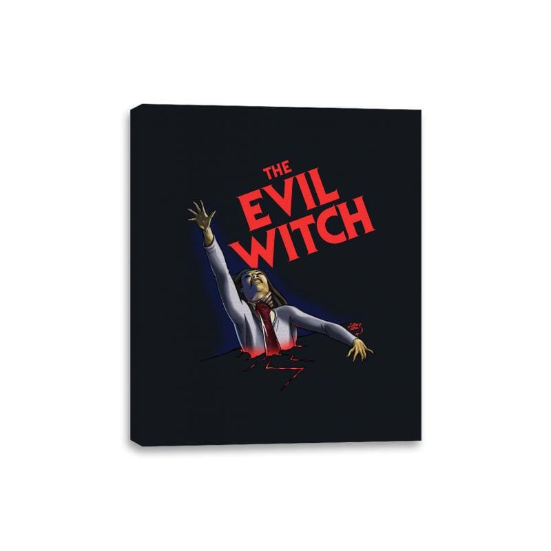 The Evil Witch - Canvas Wraps Canvas Wraps RIPT Apparel 8x10 / Black