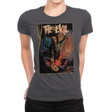 The Evil - Womens Premium T-Shirts RIPT Apparel Small / Heavy Metal