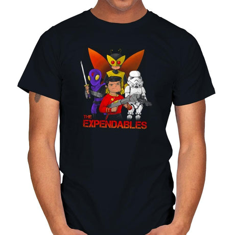The Expendables Exclusive - Mens T-Shirts RIPT Apparel Small / Black