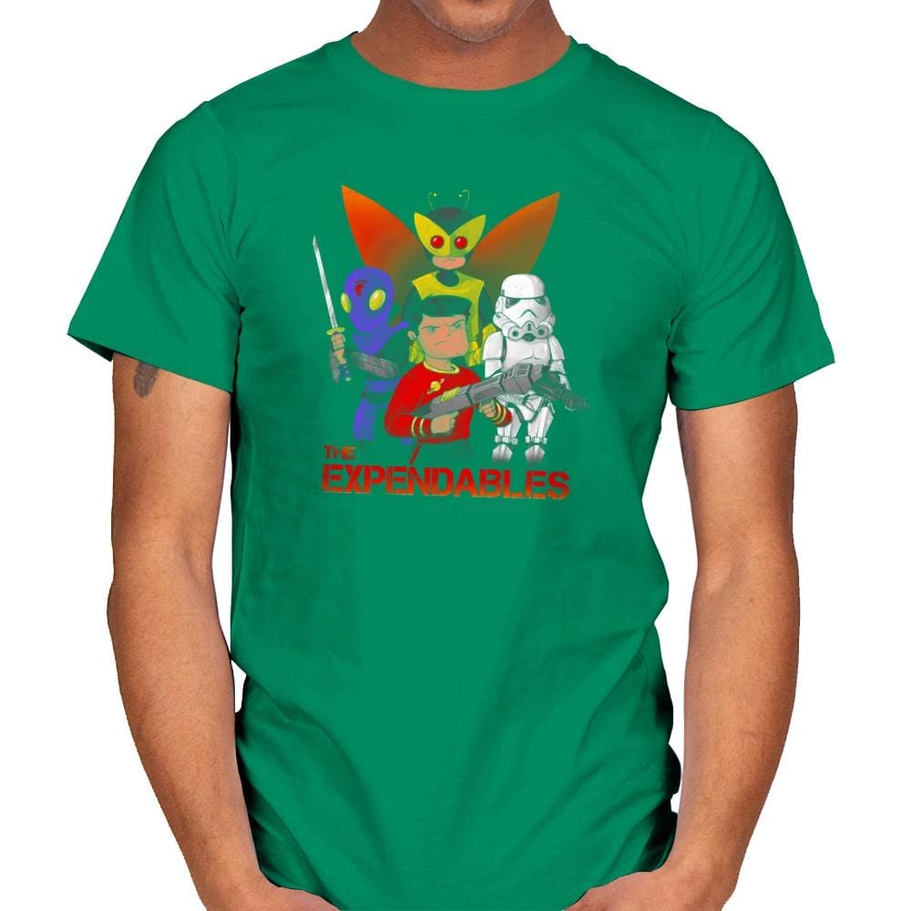 The Expendables Exclusive - Mens T-Shirts RIPT Apparel Small / Kelly Green