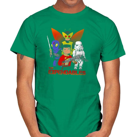 The Expendables Exclusive - Mens T-Shirts RIPT Apparel Small / Kelly Green