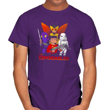 The Expendables Exclusive - Mens T-Shirts RIPT Apparel Small / Purple