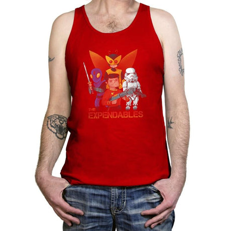 The Expendables Exclusive - Tanktop Tanktop RIPT Apparel X-Small / Red