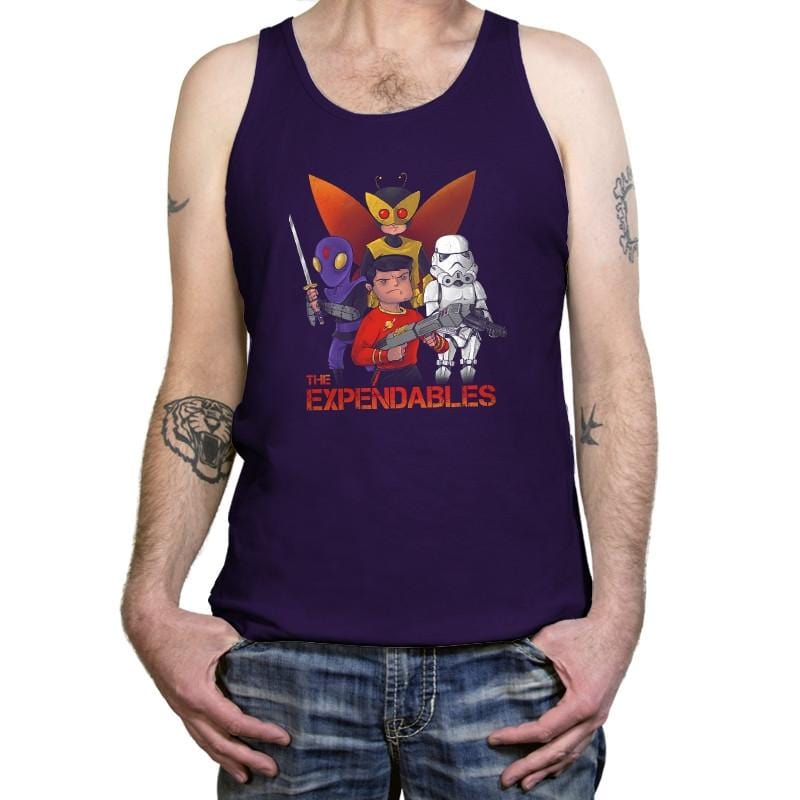 The Expendables Exclusive - Tanktop Tanktop RIPT Apparel X-Small / Team Purple