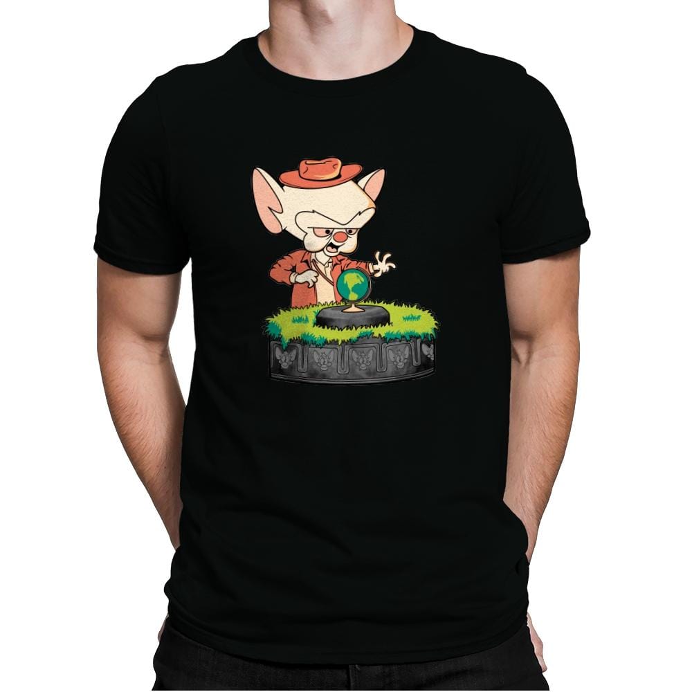 The Explorer - Mens Premium T-Shirts RIPT Apparel Small / Black