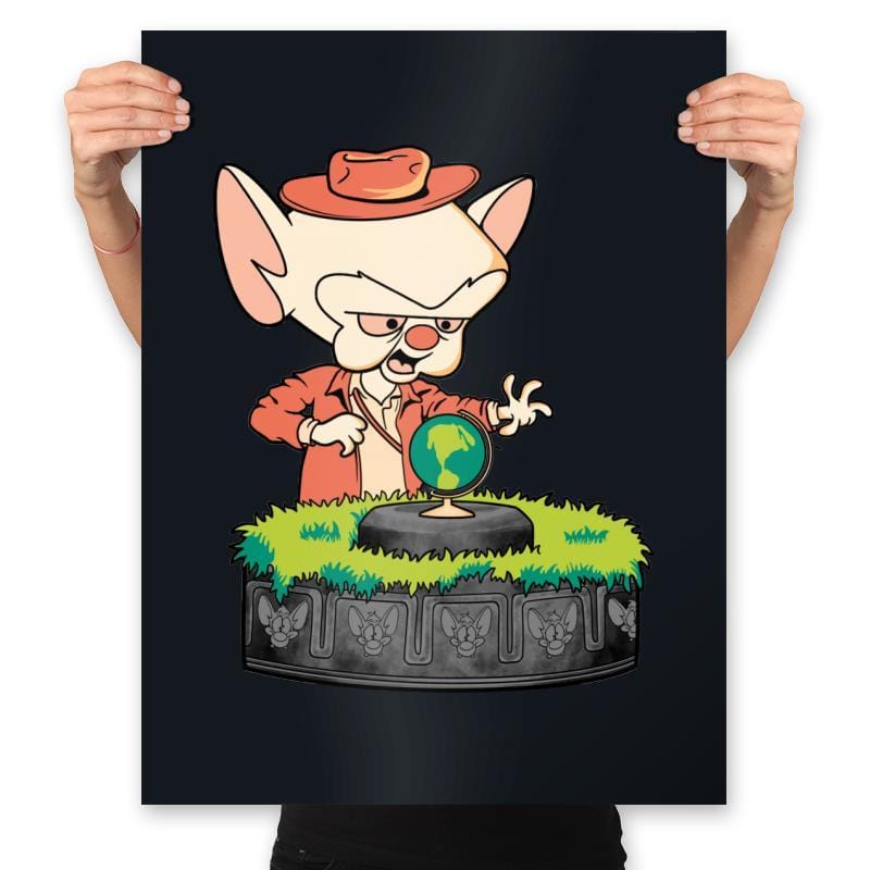 The Explorer - Prints Posters RIPT Apparel 18x24 / Black