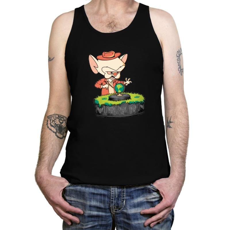 The Explorer - Tanktop Tanktop RIPT Apparel X-Small / Black
