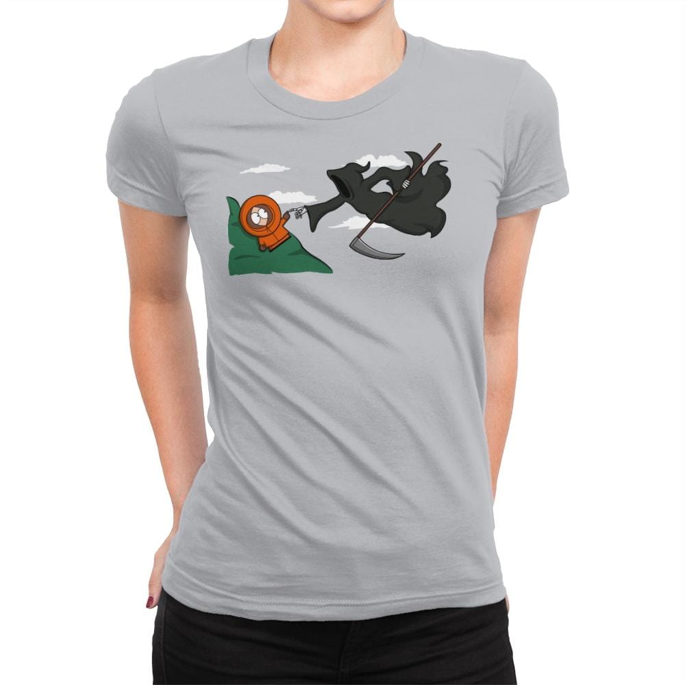 The Extinction! - Raffitees - Womens Premium T-Shirts RIPT Apparel Small / Silver
