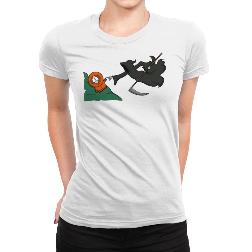 The Extinction! - Raffitees - Womens Premium T-Shirts RIPT Apparel Small / White