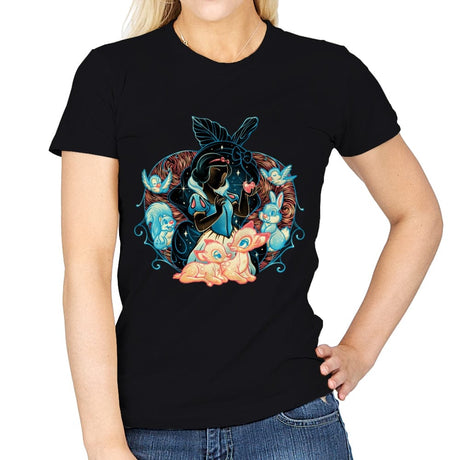 The Fairest in the Night Sky - Womens T-Shirts RIPT Apparel Small / Black