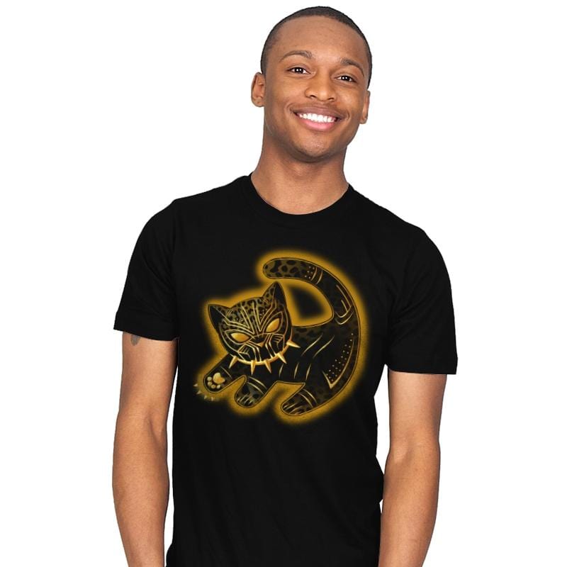 The Fake Panther King - Mens T-Shirts RIPT Apparel Small / Black
