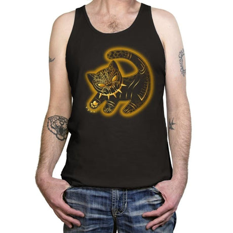 The Fake Panther King - Tanktop Tanktop RIPT Apparel