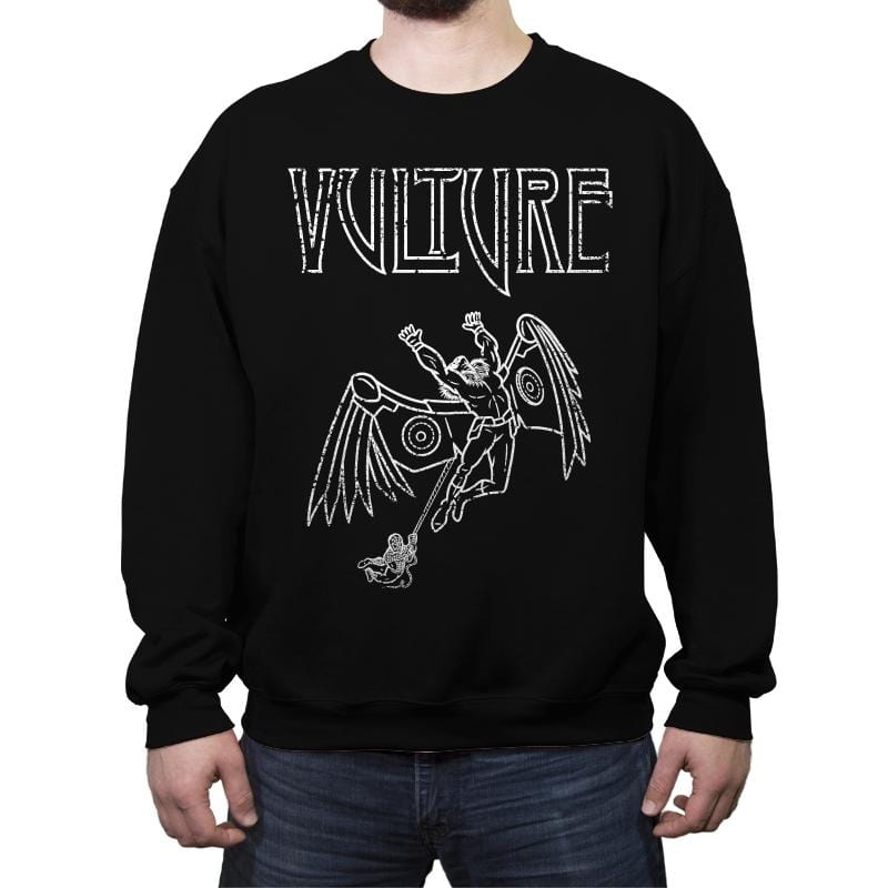 The Fall of Vulture - Crew Neck Sweatshirt Crew Neck Sweatshirt RIPT Apparel