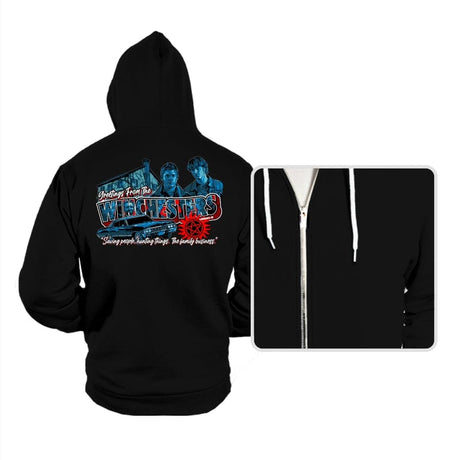 The Family Business - Hoodies Hoodies RIPT Apparel Small / Black