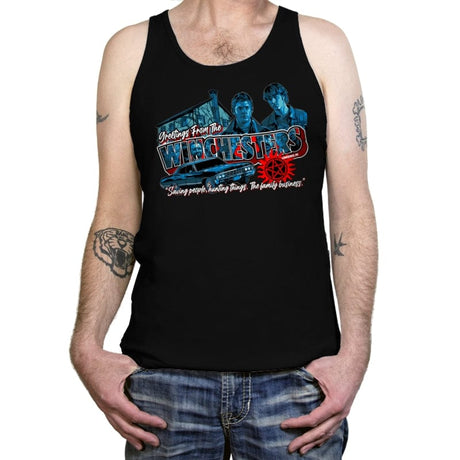 The Family Business - Tanktop Tanktop RIPT Apparel X-Small / Black
