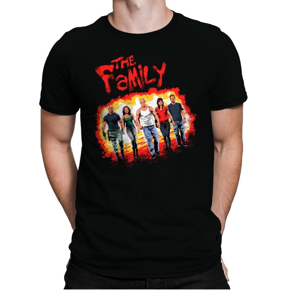 The Family - Mens Premium T-Shirts RIPT Apparel Small / Black