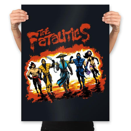 The Fatalities - Prints Posters RIPT Apparel 18x24 / Black
