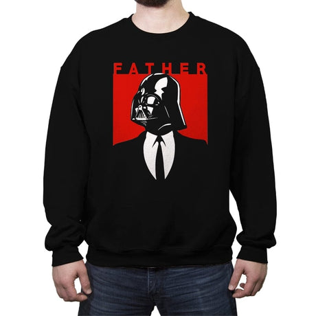 The Father - Crew Neck Sweatshirt Crew Neck Sweatshirt RIPT Apparel Small / Black