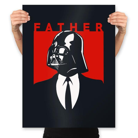 The Father - Prints Posters RIPT Apparel 18x24 / Black