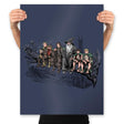 The Fellowship of the Lunch - Prints Posters RIPT Apparel 18x24 / Navy