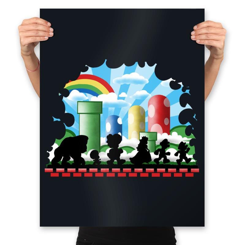 The Fellowship of the Plumbers - Prints Posters RIPT Apparel 18x24 / Black