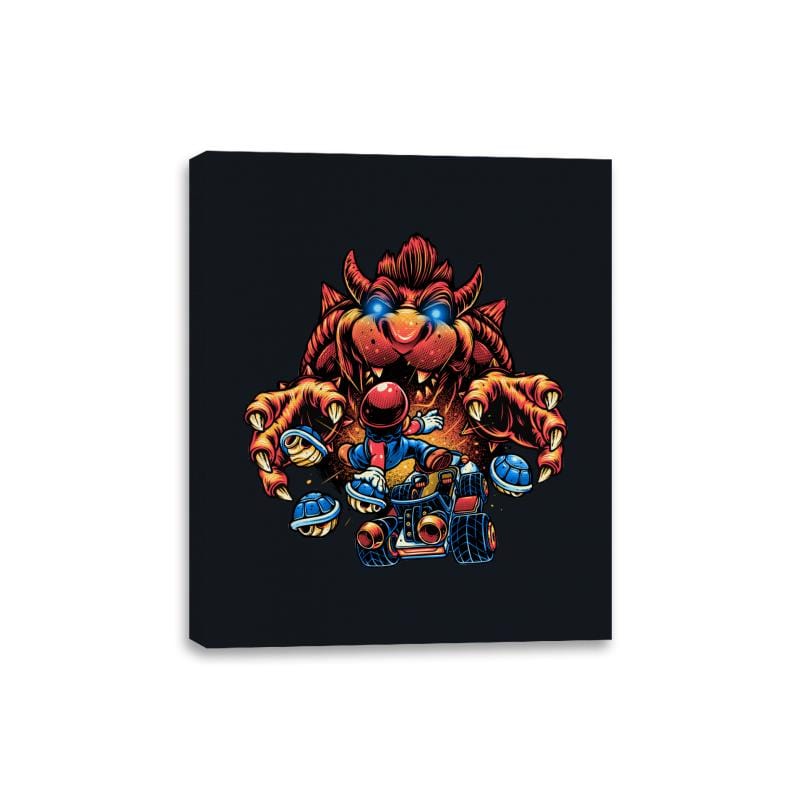 The Final Boss - Canvas Wraps Canvas Wraps RIPT Apparel 8x10 / Black
