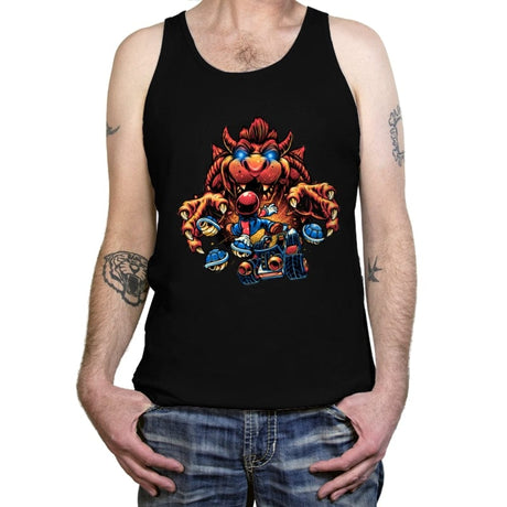 The Final Boss - Tanktop Tanktop RIPT Apparel X-Small / Black