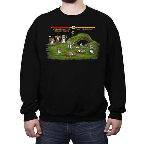The Final Fight - Crew Neck Sweatshirt Crew Neck Sweatshirt RIPT Apparel Small / Black