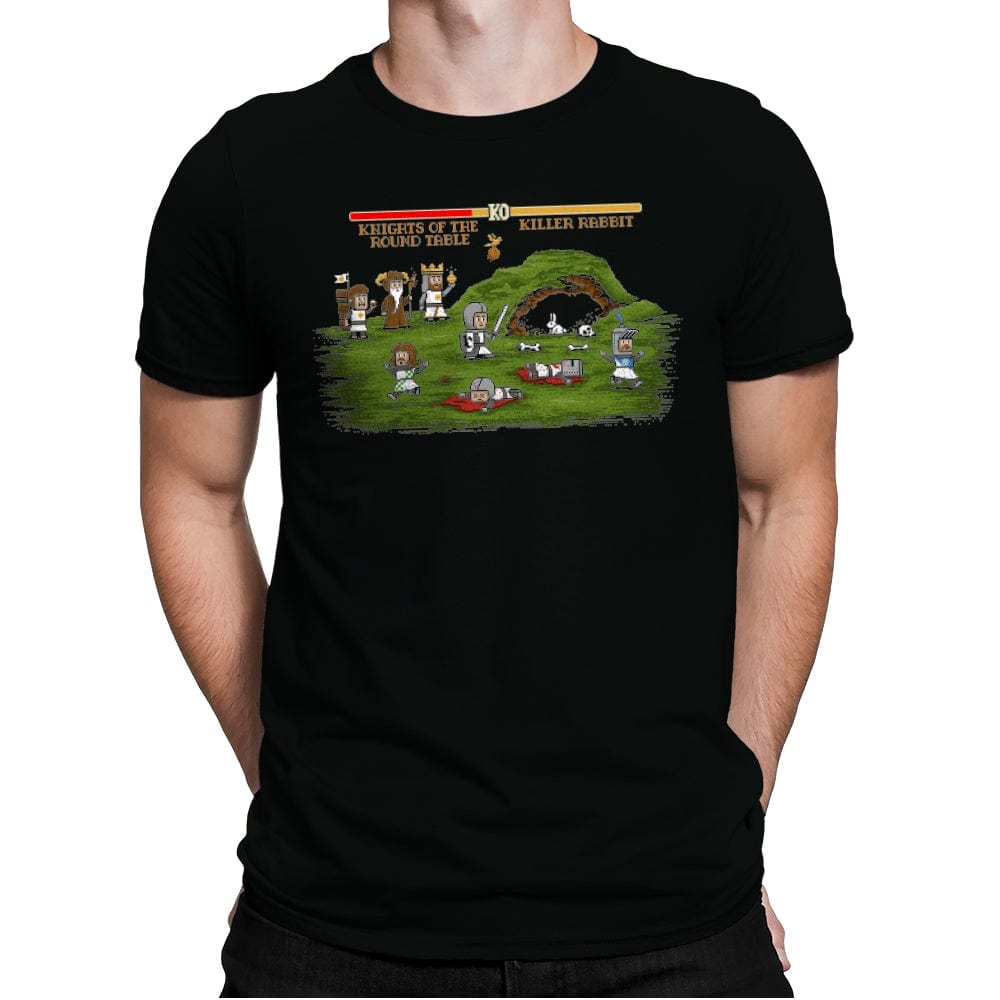 The Final Fight - Mens Premium T-Shirts RIPT Apparel Small / Black