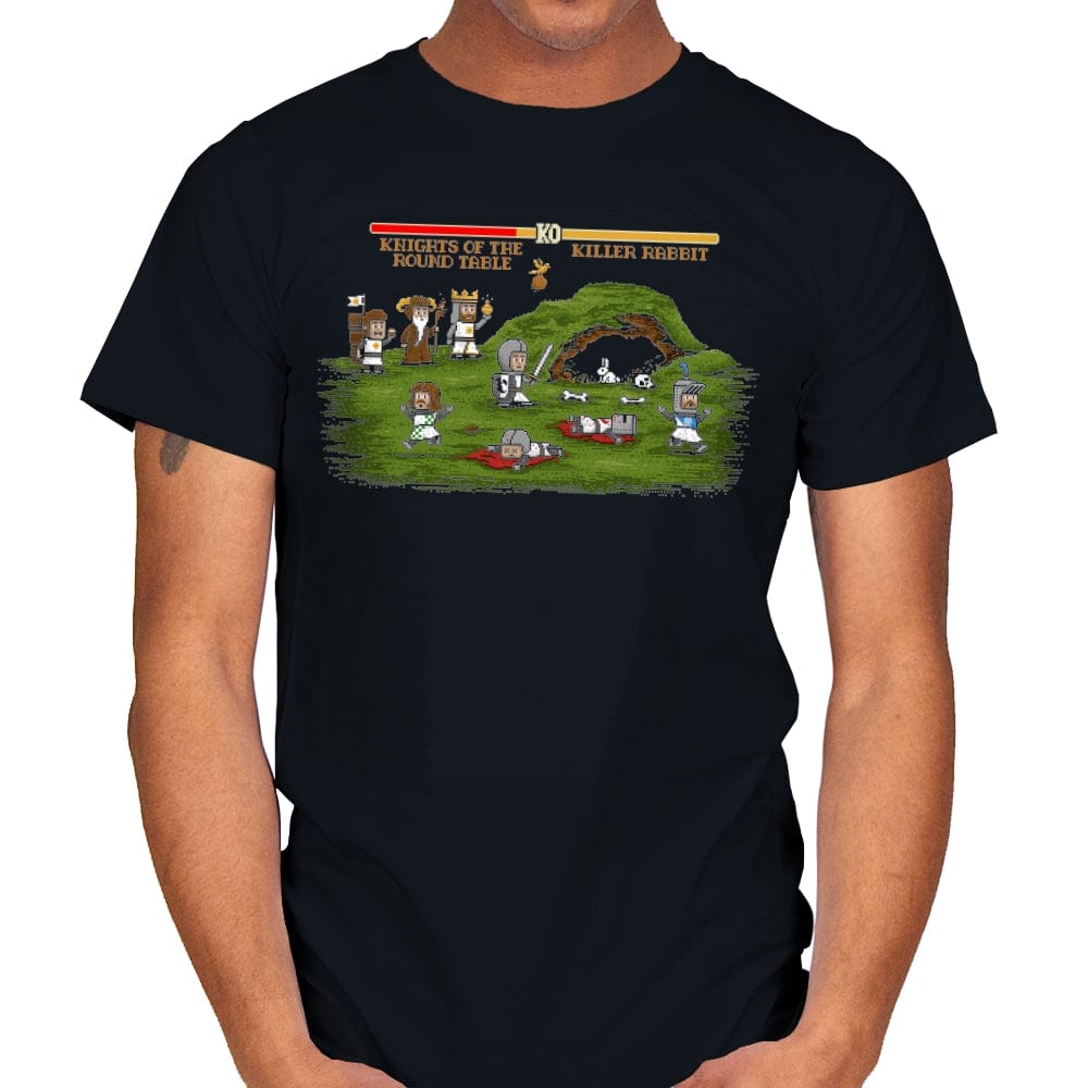 The Final Fight - Mens T-Shirts RIPT Apparel Small / Black