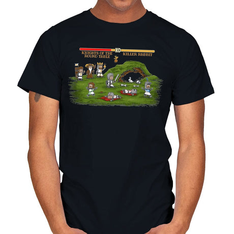 The Final Fight - Mens T-Shirts RIPT Apparel Small / Black