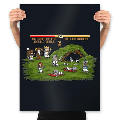 The Final Fight - Prints Posters RIPT Apparel 18x24 / Black